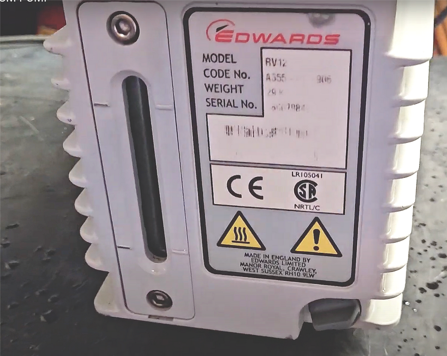 90-DAY-WARRANTY EDWARDS 12 RV 110Volts VACUUM PUMP NW25 MIST FILTER WATCH VIDEO