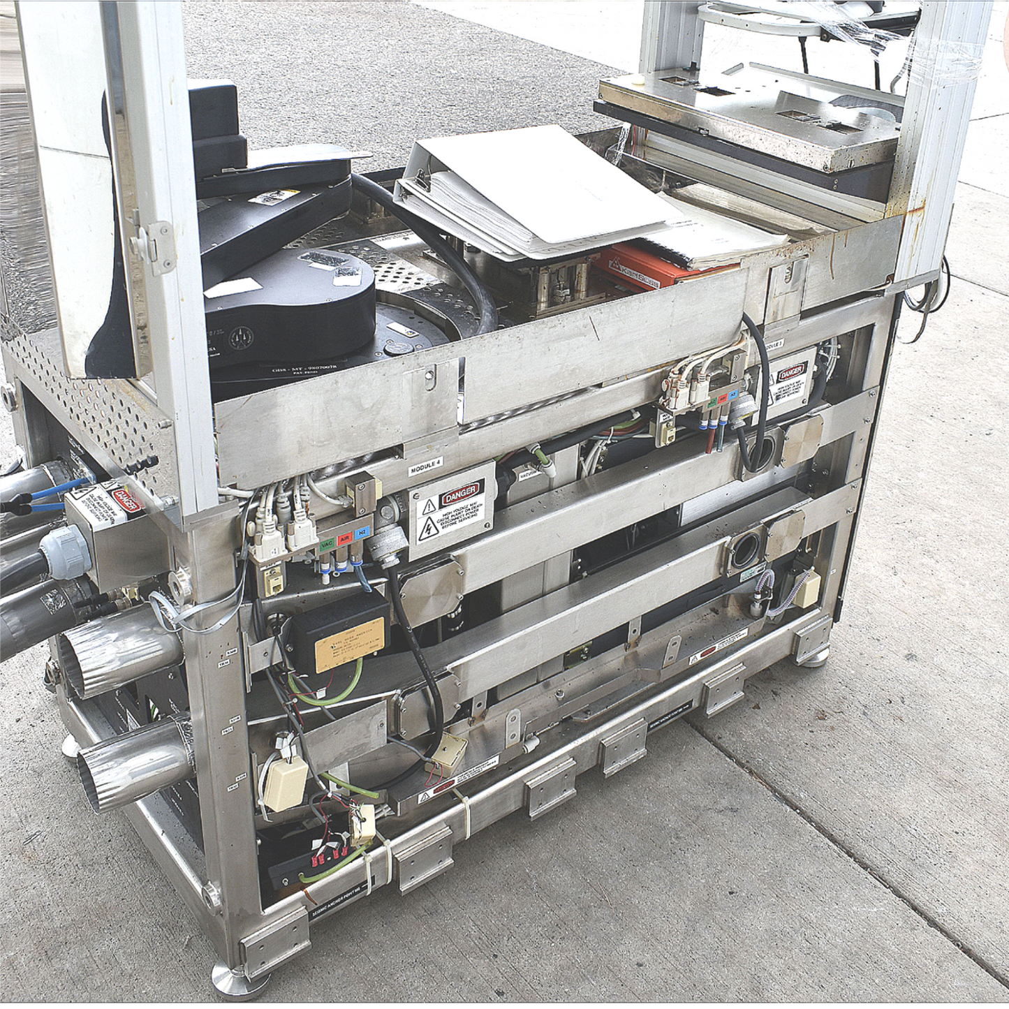 CYBOR KARL SUSS  MicroTec NANOFABRI CLUSTER RC-8 GYRSET HOT/COLD PLATE GENCOBOT