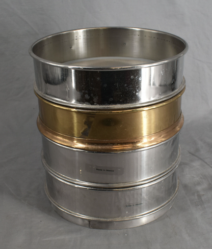 90DAYWARRANTY Four 8" inch metal lab sieves 170, 180, 200, 270 mesh size