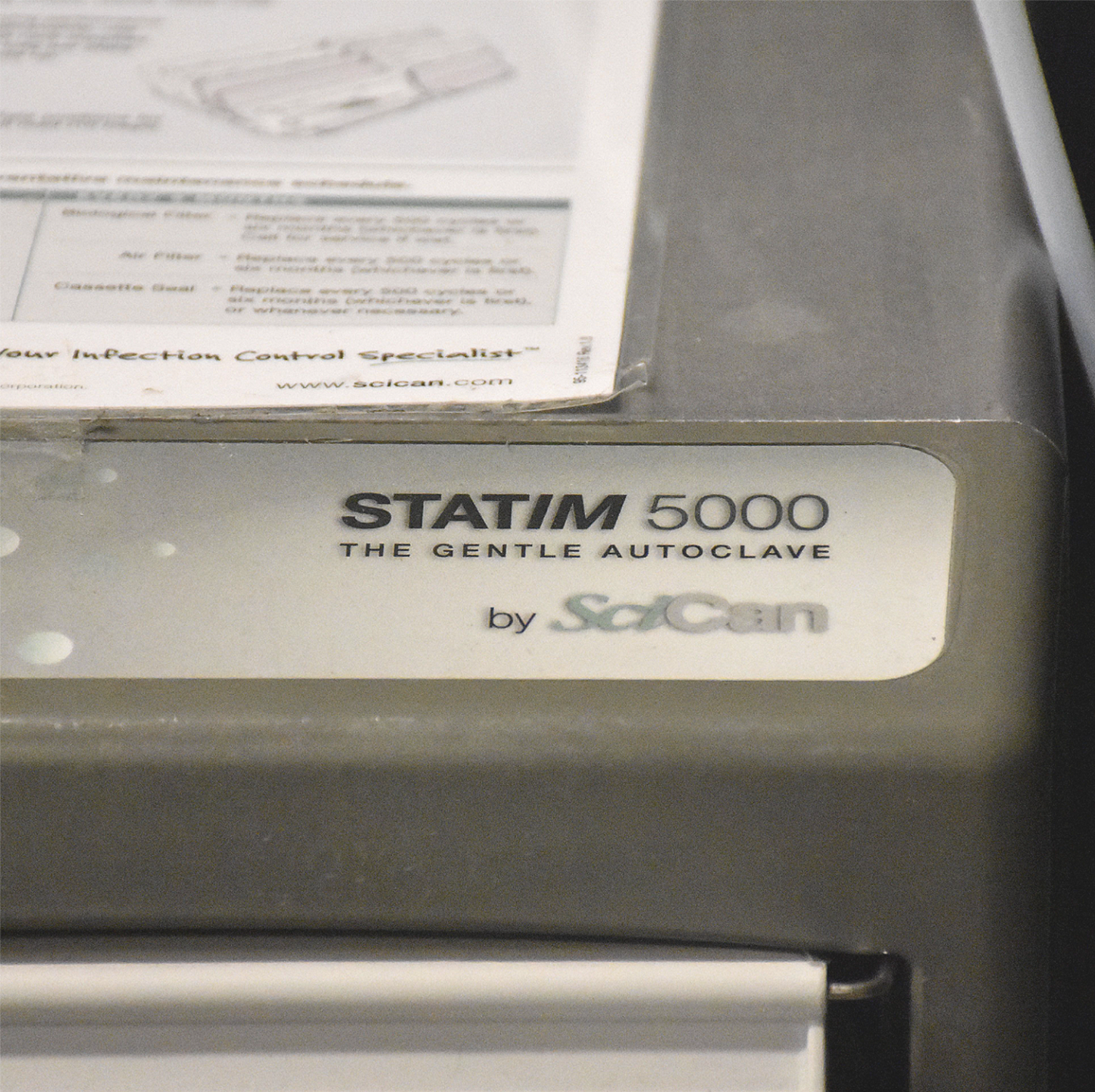 FOR PARTS SciCan STATIM 5000 STERILIZER AUTOCLAVE & TRAY CARTRIDGE FREE SHIP