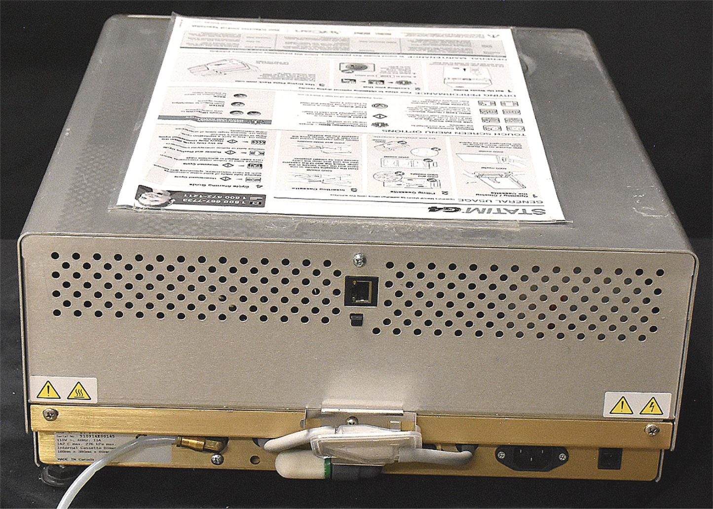 FORPARTS SciCan STATIM 5000 STERILIZER AUTOCLAVE & TRAY CARTRIDGE FREE SHIPPING