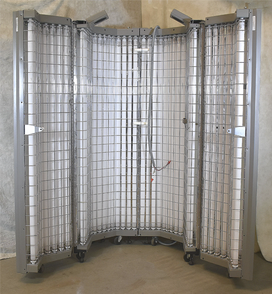 SUNMED DAAVLIN 3S PHOTOTHERAPY 48 LAMP FULL BODY BONUS BASE WATCH VIDEO FREESHIP