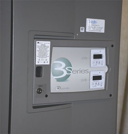 SUNMED DAAVLIN 3S PHOTOTHERAPY 48 LAMP FULL BODY BONUS BASE WATCH VIDEO FREESHIP