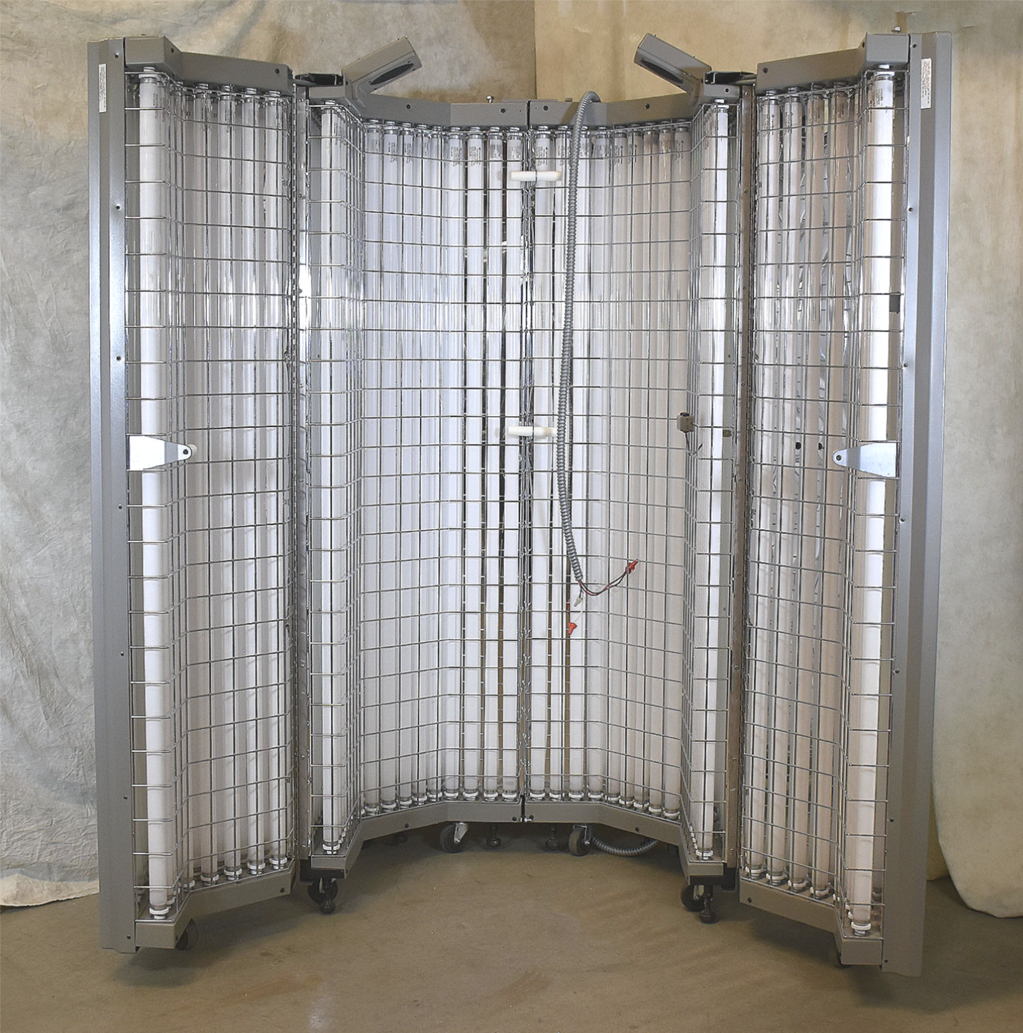 SUNMED DAAVLIN 3S PHOTOTHERAPY 48 LAMP FULL BODY BONUS BASE WATCH VIDEO FREESHIP