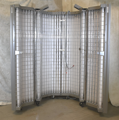 SUNMED DAAVLIN 3S PHOTOTHERAPY 48 LAMP FULL BODY BONUS BASE WATCH VIDEO FREESHIP