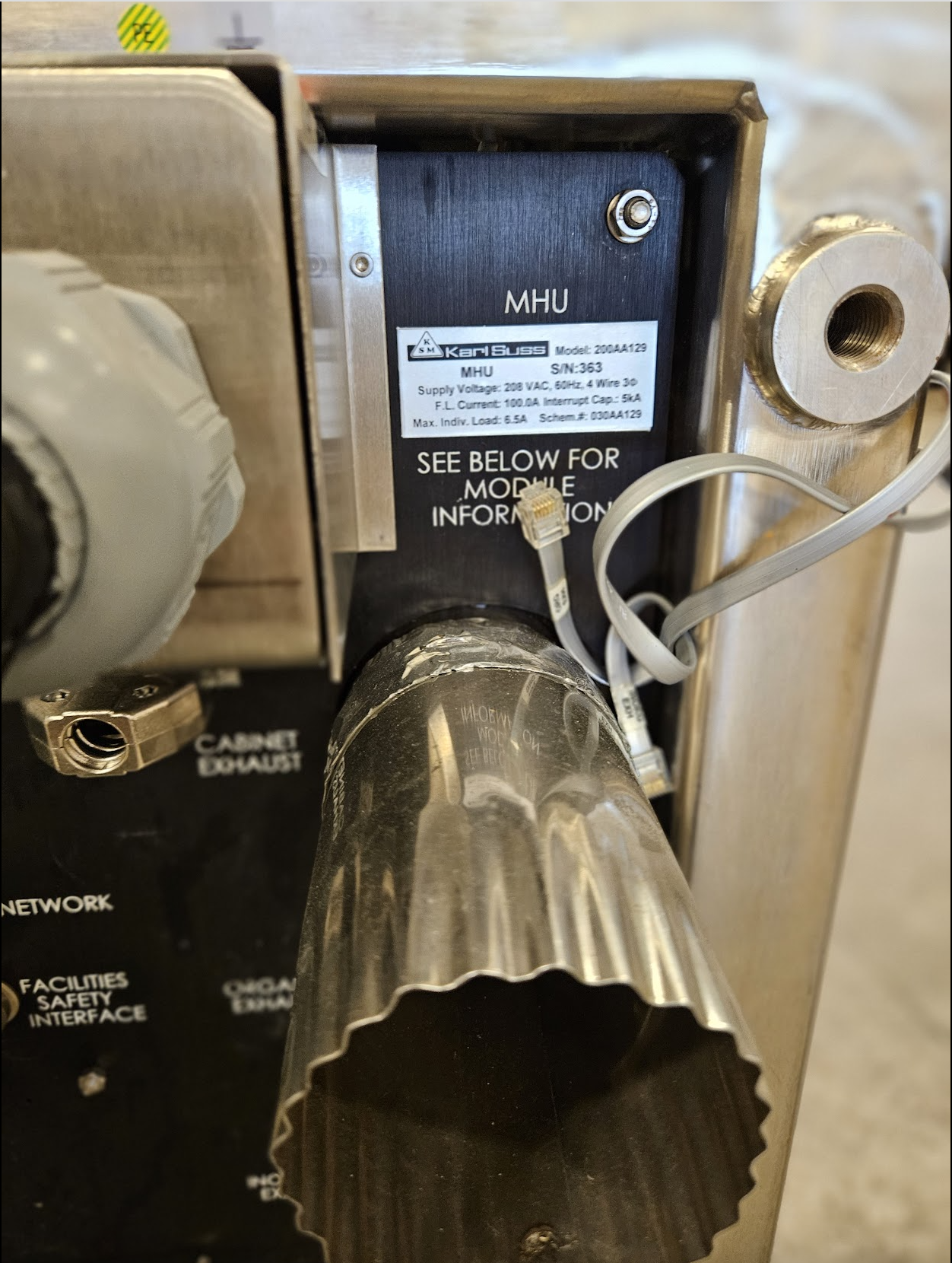 KARL SUSS GENMARK ACS 200 NANOFABRI CLUSTER RC-8 GYRSET GENCOBOT