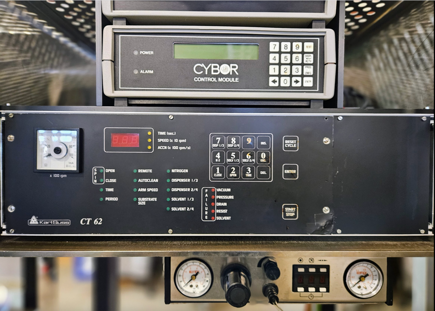 KARL SUSS GENMARK ACS 200 NANOFABRI CLUSTER RC-8 GYRSET GENCOBOT