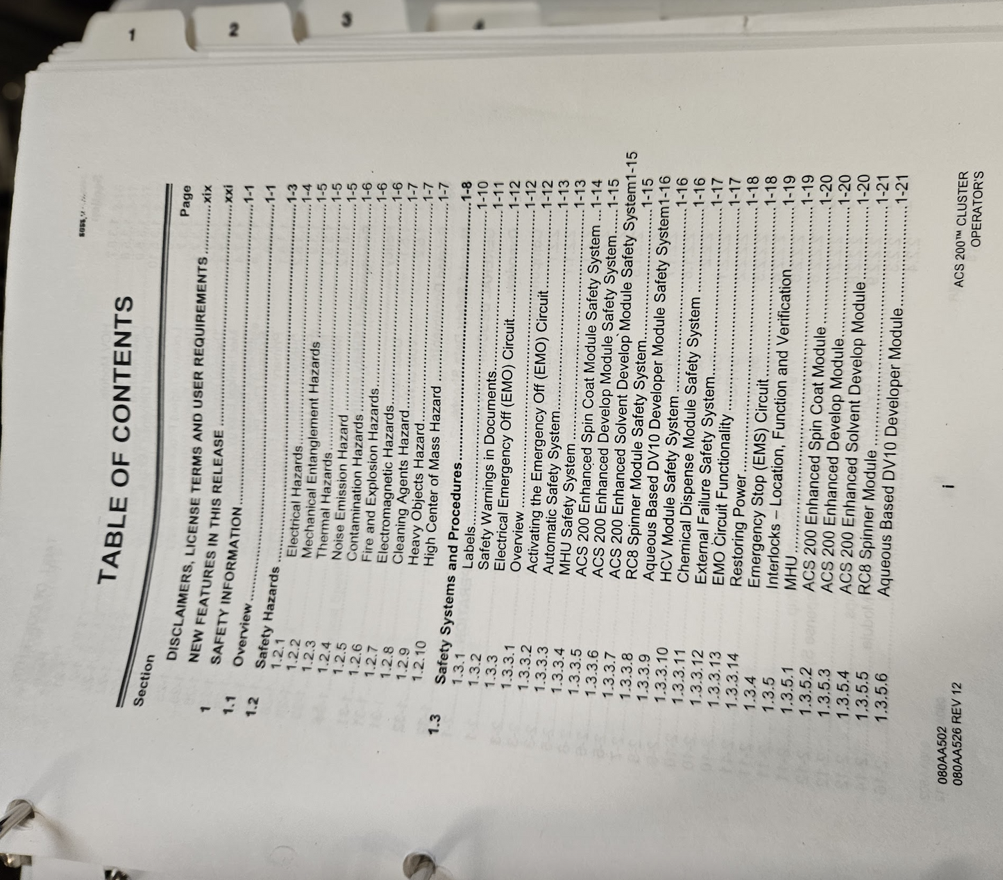 KARL SUSS GENMARK ACS 200 NANOFABRI CLUSTER RC-8 GYRSET GENCOBOT