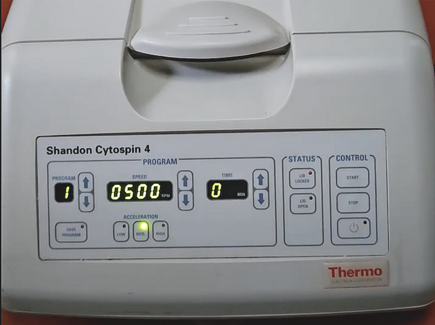 90-DAY-WARRANTY THERMO CYTOSPIN 4 CYTOCENTRIFUGE with ROTOR WATCH VIDEO FREESHIP