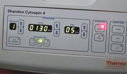 90-DAY-WARRANTY THERMO CYTOSPIN 4 CYTOCENTRIFUGE with ROTOR WATCH VIDEO FREESHIP