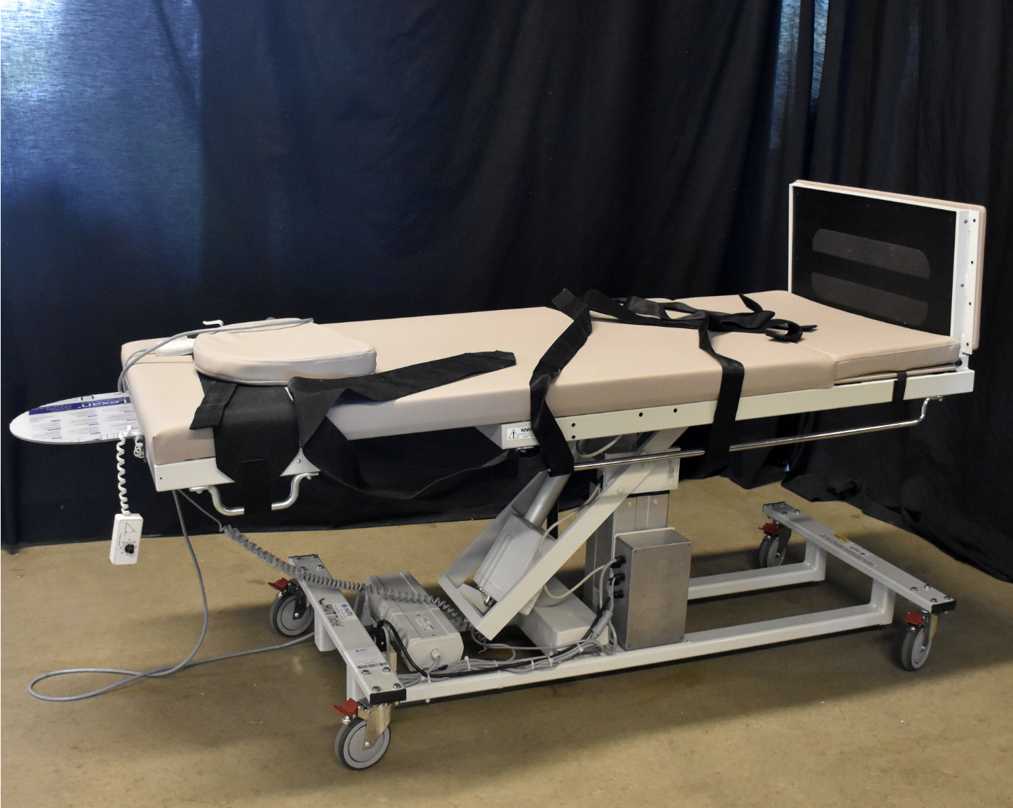 BRANDNEW MPI RR HUT HEADUP TILT POWER BED TABLE SYNCOP ECHOCARDIOGRAM WATCHVIDEO