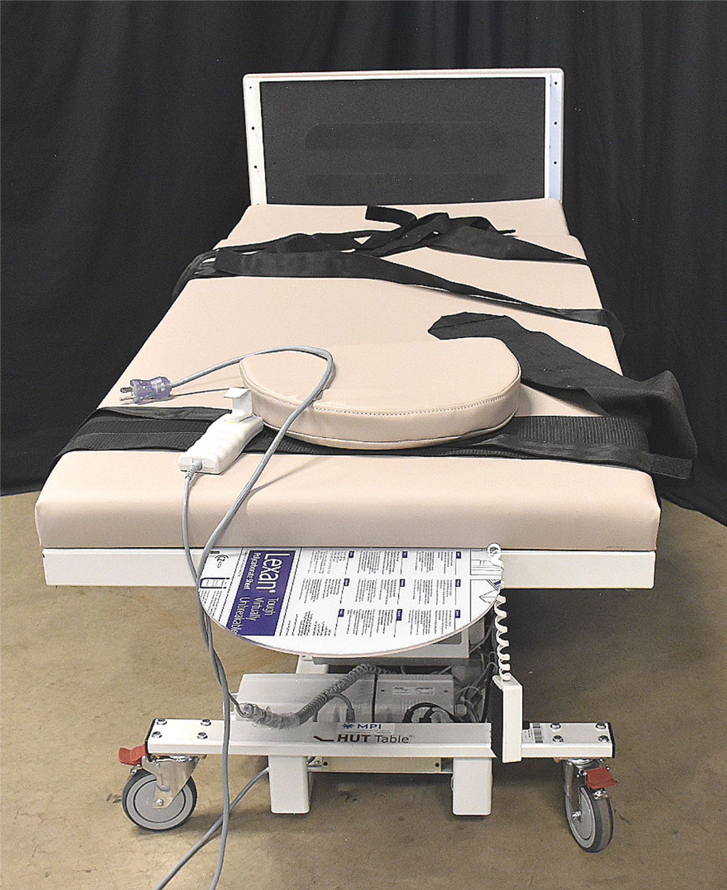 BRANDNEW MPI RR HUT HEADUP TILT POWER BED TABLE SYNCOP ECHOCARDIOGRAM WATCHVIDEO