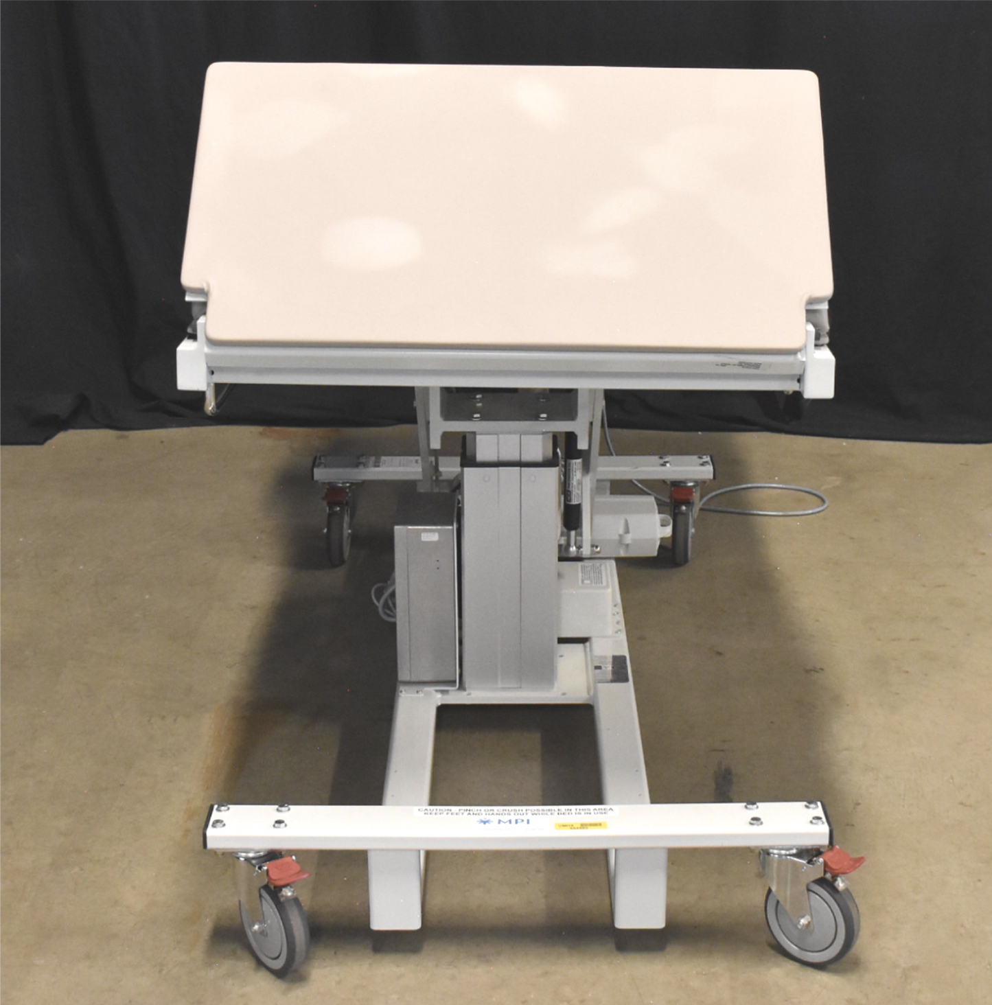 BRANDNEW MPI RR HUT HEADUP TILT POWER BED TABLE SYNCOP ECHOCARDIOGRAM WATCHVIDEO