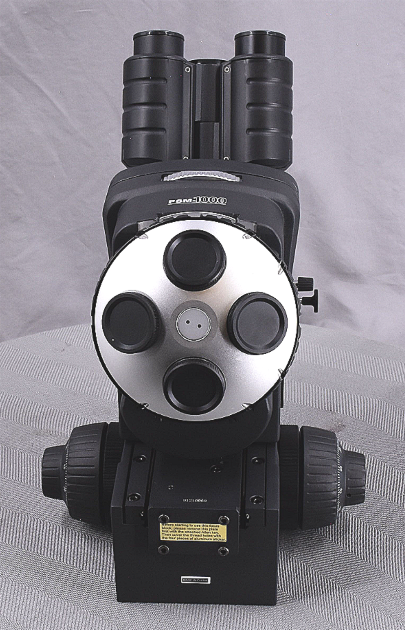 B/NEW MOTIC PSM-1000 TRINOCULAR MLC-150 PLAN APO ELWD 5x10x20x50xOBJE MICROSCOPE