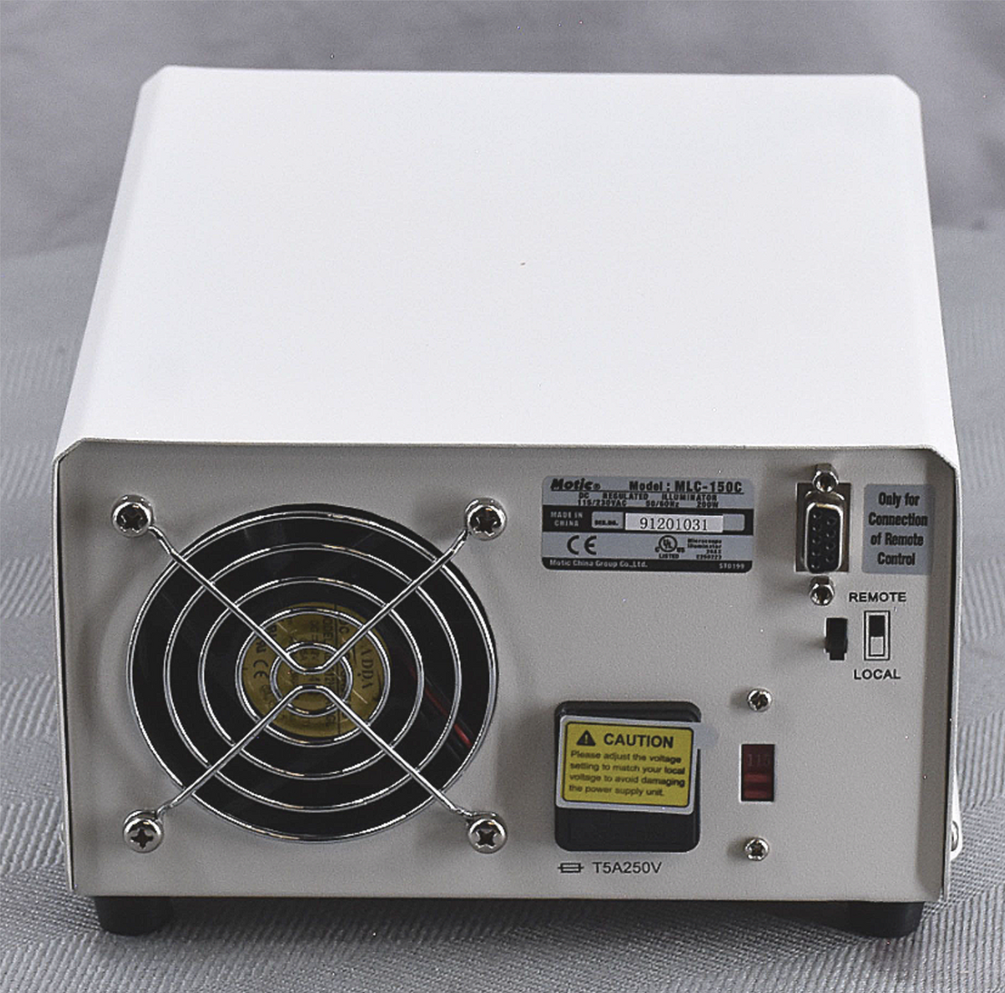 B/NEW MOTIC PSM-1000 TRINOCULAR MLC-150 PLAN APO ELWD 5x10x20x50xOBJE MICROSCOPE