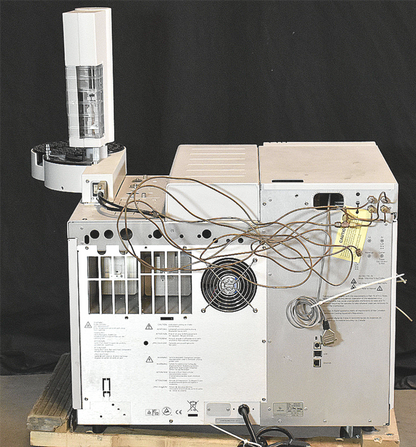 VARIAN 450-GC CHROMATOGRAPH MASS SPECTROMETER & ULVAC VACUUM PUMP WATCH VIDEO