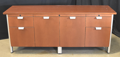 KNOLL 4 POSITION MODERN 2000's LOCKABLE CREDENZA by FLORENCE KNOLL FREE SHIPPING