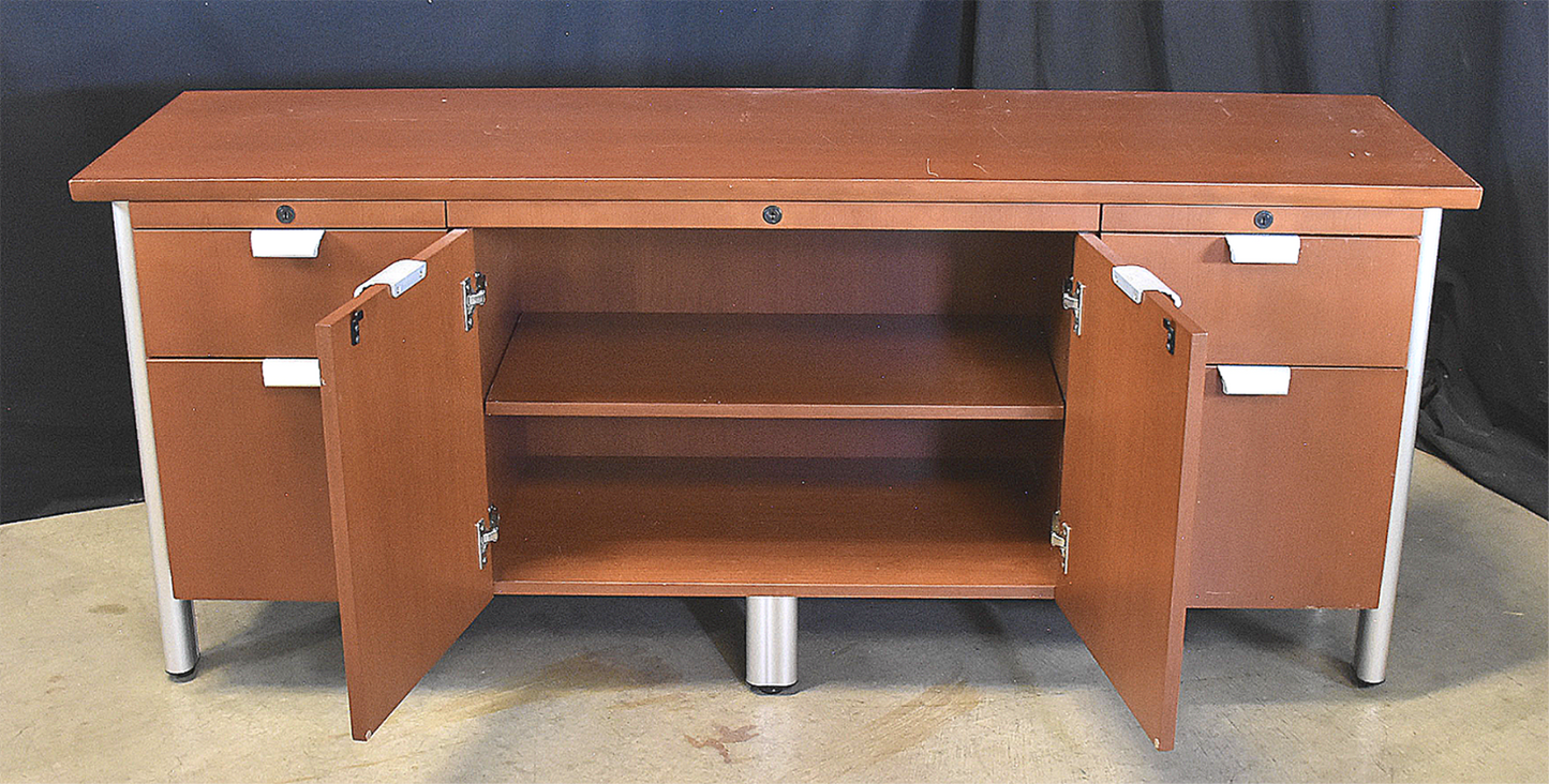 KNOLL 4 POSITION MODERN 2000's LOCKABLE CREDENZA by FLORENCE KNOLL FREE SHIPPING