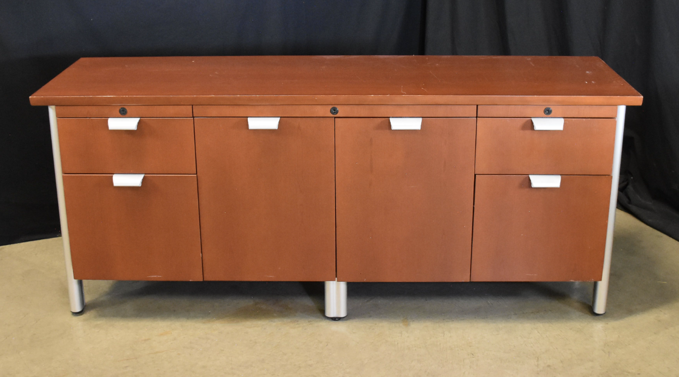 KNOLL 4 POSITION MODERN 2000's LOCKABLE CREDENZA by FLORENCE KNOLL FREE SHIPPING