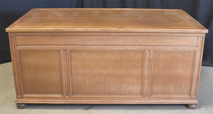 VINTAGE STOW DAVIS UofM LAW SCHOOL DESK 66"x 36"x 30" Inch 8 DRAWERS FREE SHIP