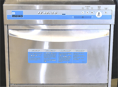MEIKO FV 40.2G UNDERCOUNTER COMMERCIAL DISHWASHER PLUSTAND & 10TRAYS WATCH VIDEO