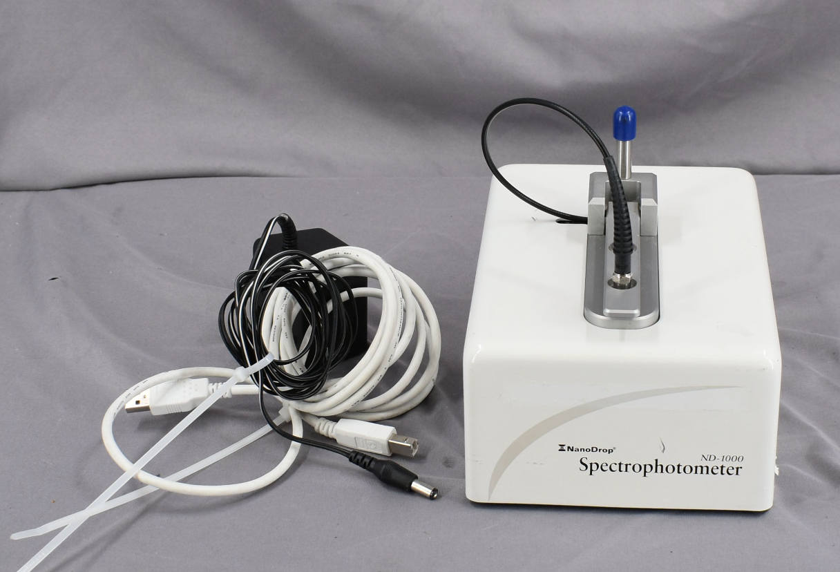 THERMO NANODROP ND-1000 UV VIS SPECTROPHOTOMETER & MANUAL 90DAYWARRANTY FREESHIP