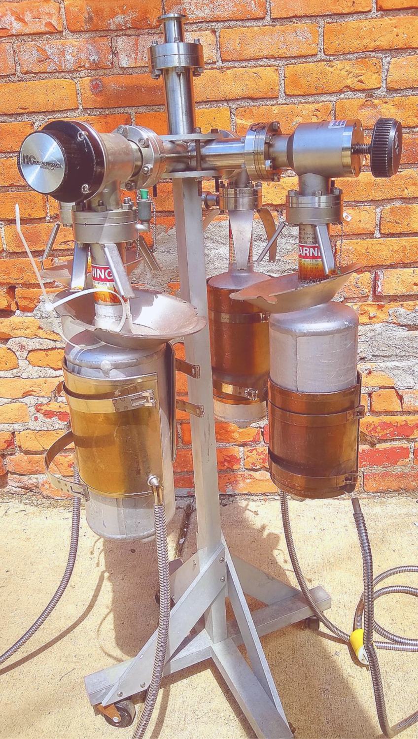 VARIAN VACSORPTION PUMP 4 UNIT TOWER NOR-CAL FLANGE VALVE HEATER TURBO FREESHIP