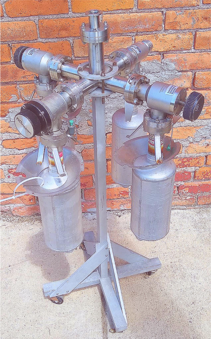 VARIAN VACSORPTION PUMP 4 UNIT TOWER NOR-CAL FLANGE VALVE HEATER TURBO FREESHIP