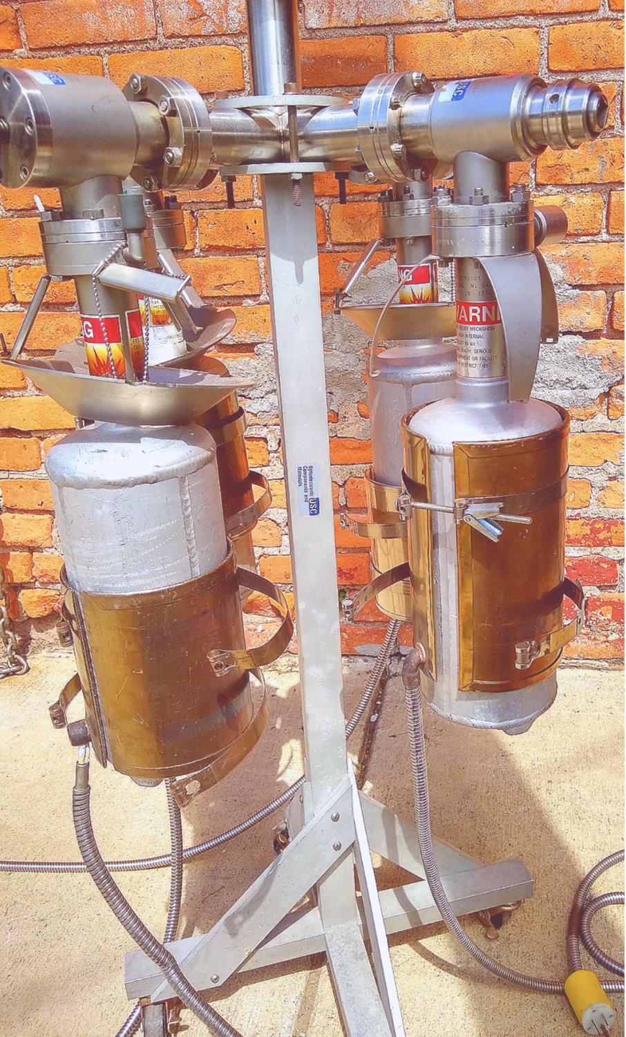 VARIAN VACSORPTION PUMP 4 UNIT TOWER NOR-CAL FLANGE VALVE HEATER TURBO FREESHIP