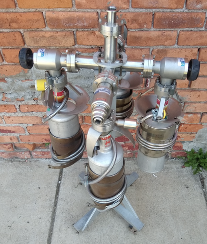 VARIAN VACSORPTION PUMP 4 UNIT TOWER NOR-CAL FLANGE VALVE HEATER TURBO FREESHIP