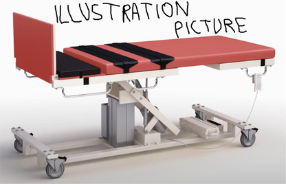 BRANDNEW MPI RR HUT HEADUP TILT POWER BED TABLE SYNCOP ECHOCARDIOGRAM WATCHVIDEO