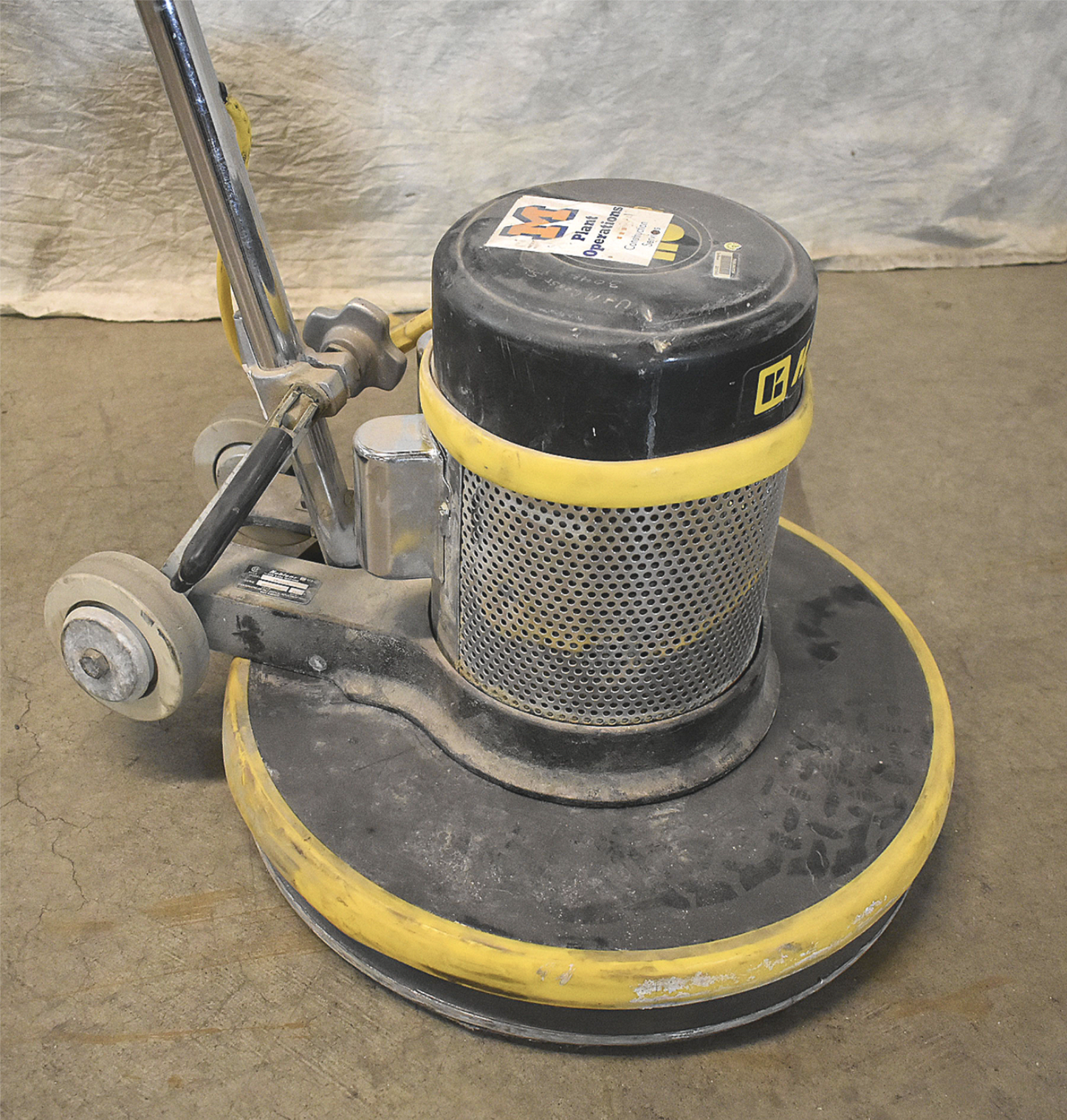 KOBLENZ TP-2015 N 20" ROUND FLOOR MACHINE 1.5 HP 175RPM 120V 50'CORD LOCALPICKUP