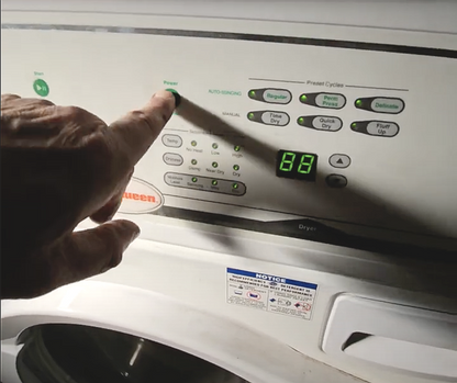 SPEED QUEEN ELECT WASHER DRYER COMBO FRONTLOAD 90DAYWARRANTY WATCHVIDEO FREESHIP