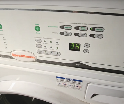 SPEED QUEEN ELECT WASHER DRYER COMBO FRONTLOAD 90DAYWARRANTY WATCHVIDEO FREESHIP