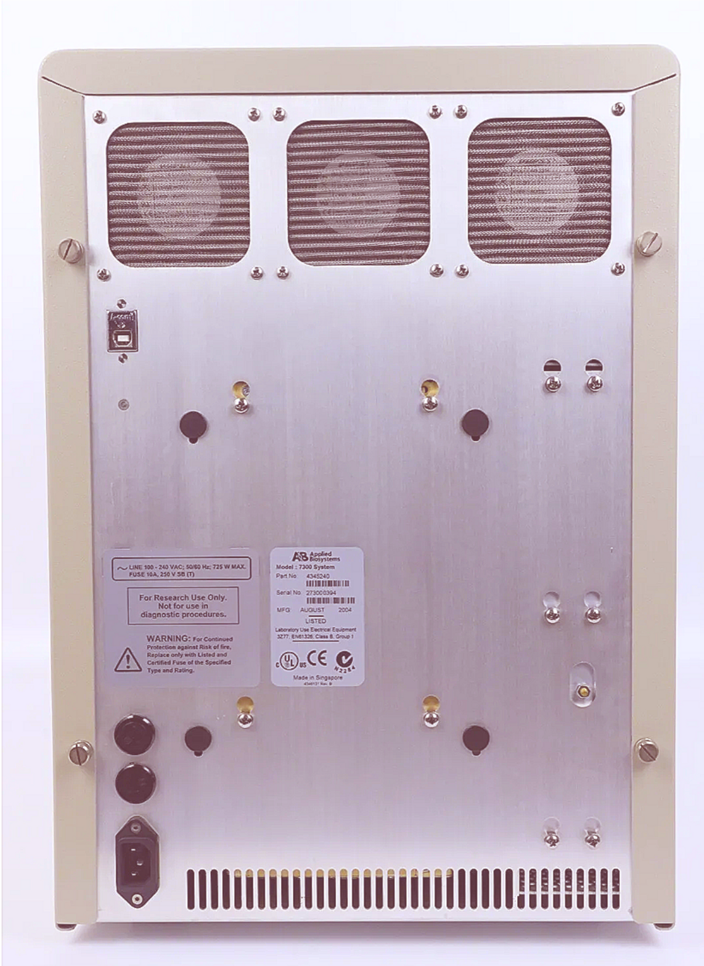 ABI Applied Biosystems 7300 Real-Time PCR System UNTESTED FREE SHIPPING