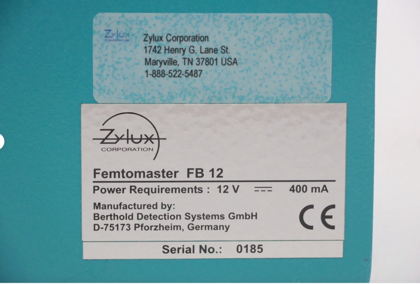 Berthold Detection Systems Femtomaster FB 12 Luminometer 90DAYWARRANTY FREE SHIP