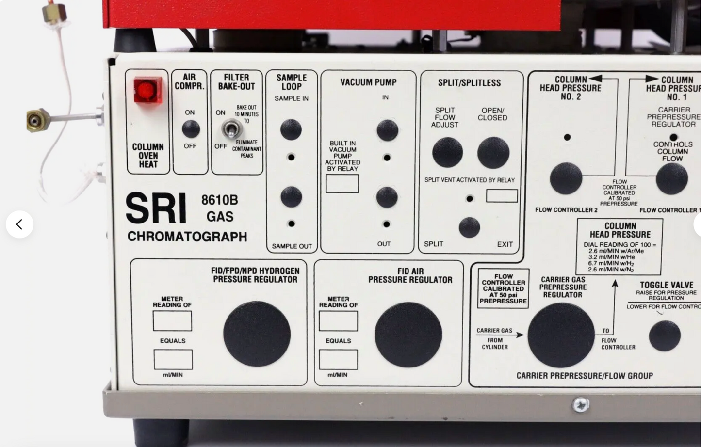 SRI Instruments 8610B Gas Chromatograph 90DAYWARRANTY FREE SHIP