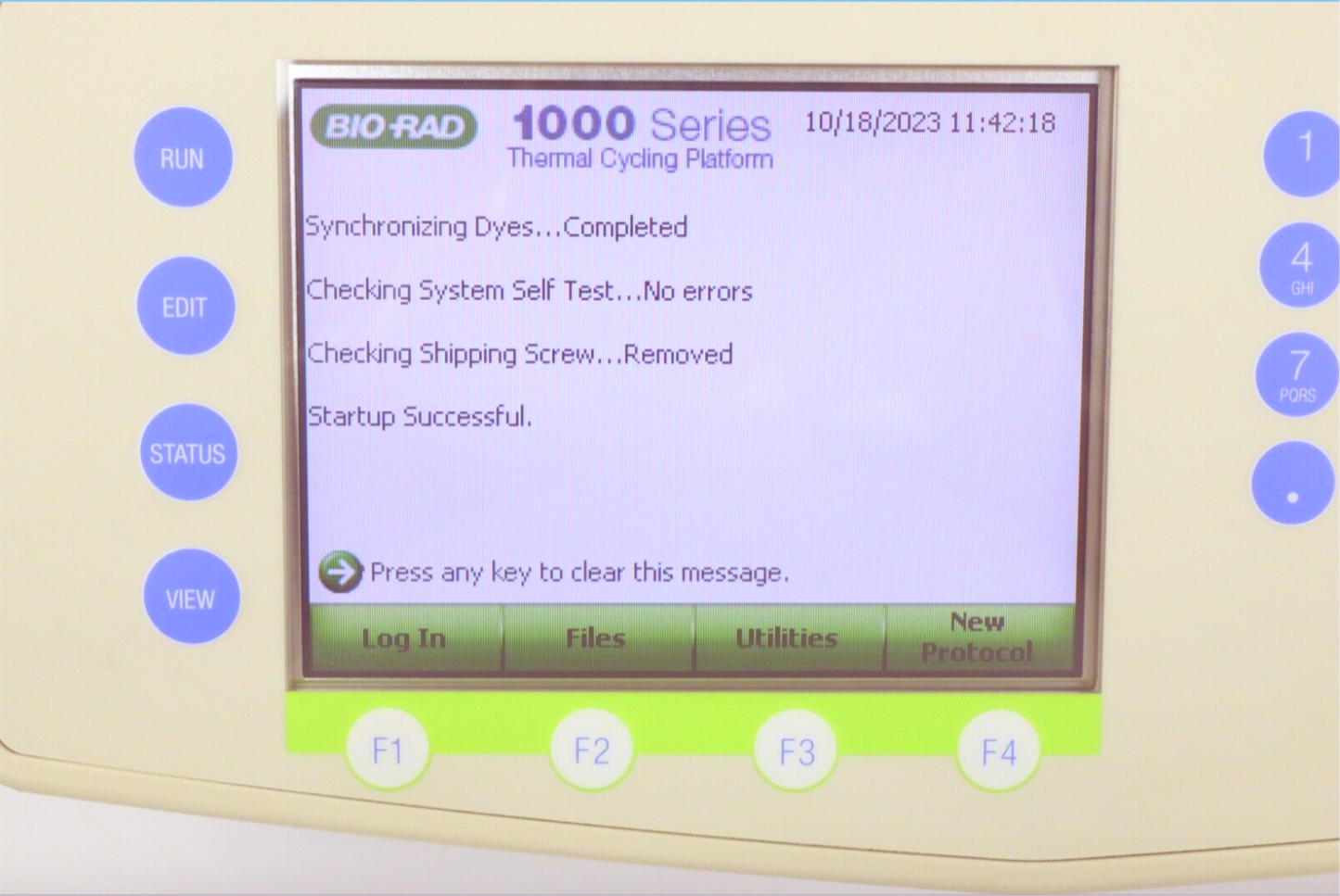 BIORAD CFX96 REAL TIME PCR C1000 BASE 90DAYWARRANTY FREE SHIP