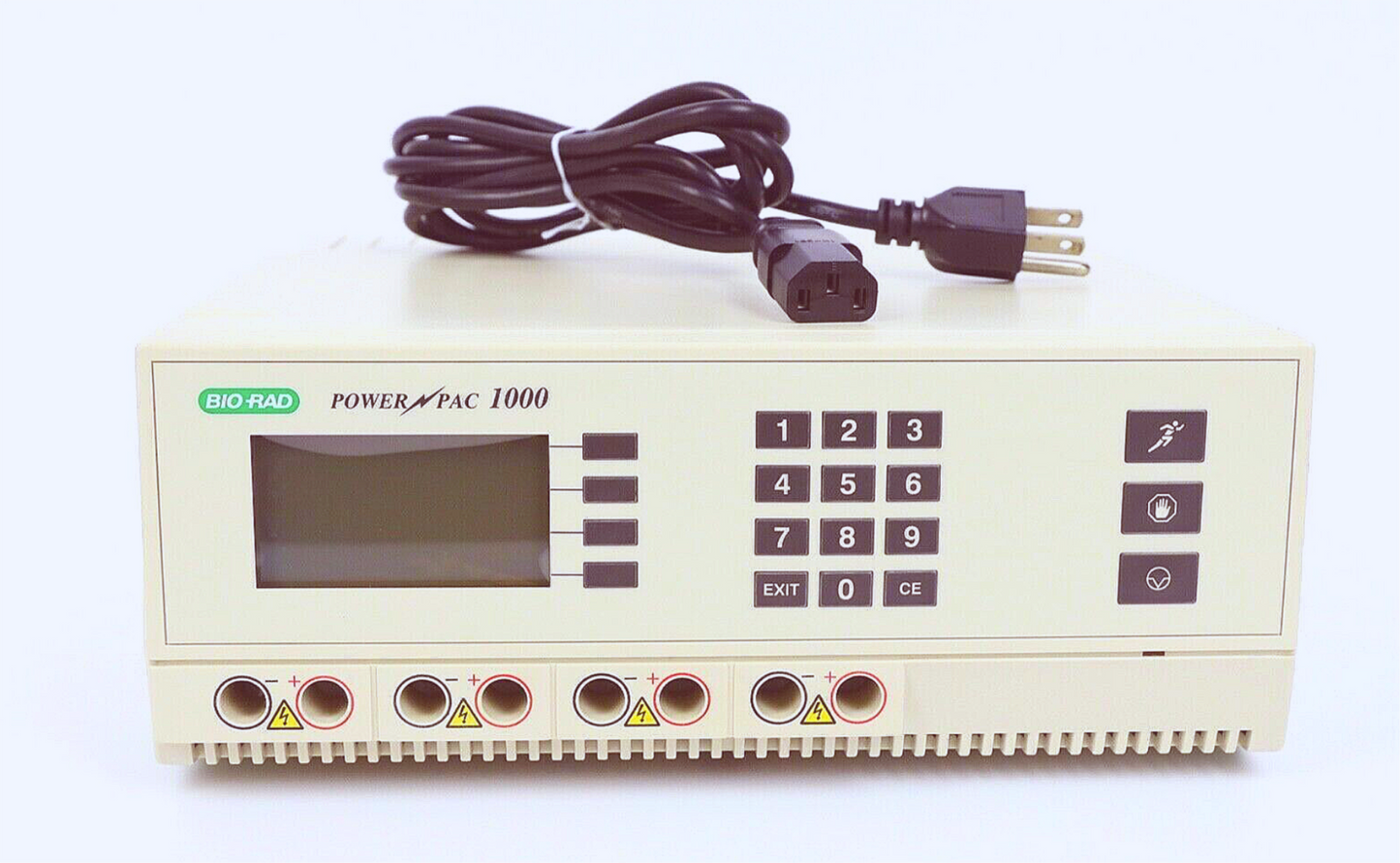BIORAD POWERPACK 1000 PC100 ELECTROPHORESIS 1mA to 500 mA POWER SUPPLY FREE SHIP