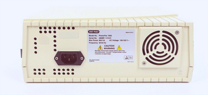 BIORAD POWERPACK 1000 PC100 ELECTROPHORESIS 1mA to 500 mA POWER SUPPLY FREE SHIP