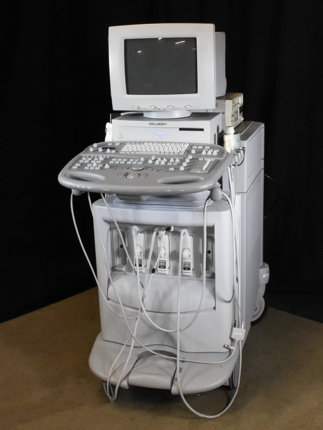 SIEMENS ACUSON SEQUOIA C512 ULTRASOUND 4 PROBES & EXTRA 90DAYWARRANTY WATCHVIDEO