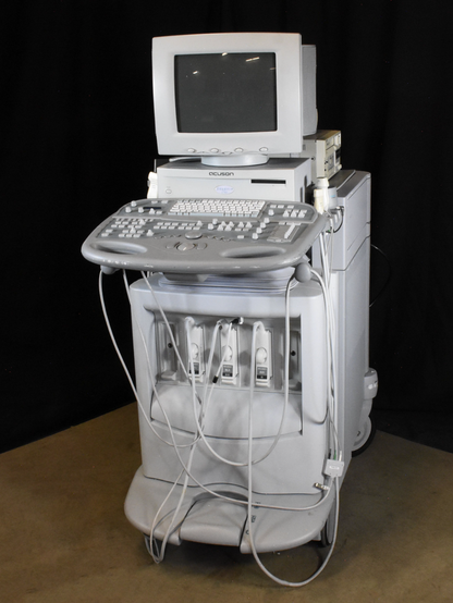 SIEMENS ACUSON SEQUOIA C512 ULTRASOUND 4 PROBES & EXTRA 90DAYWARRANTY WATCHVIDEO