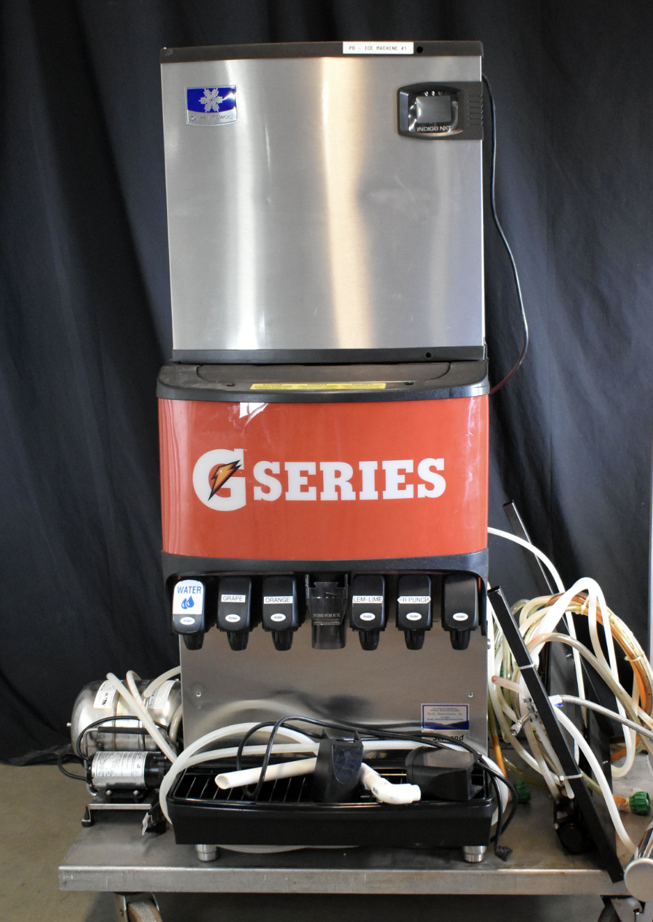 MANITOWOC® SV150 DISPENSER + INDIGO NXT HALFCUBE ICE MACHINE & EXTRAS WATCHVIDEO