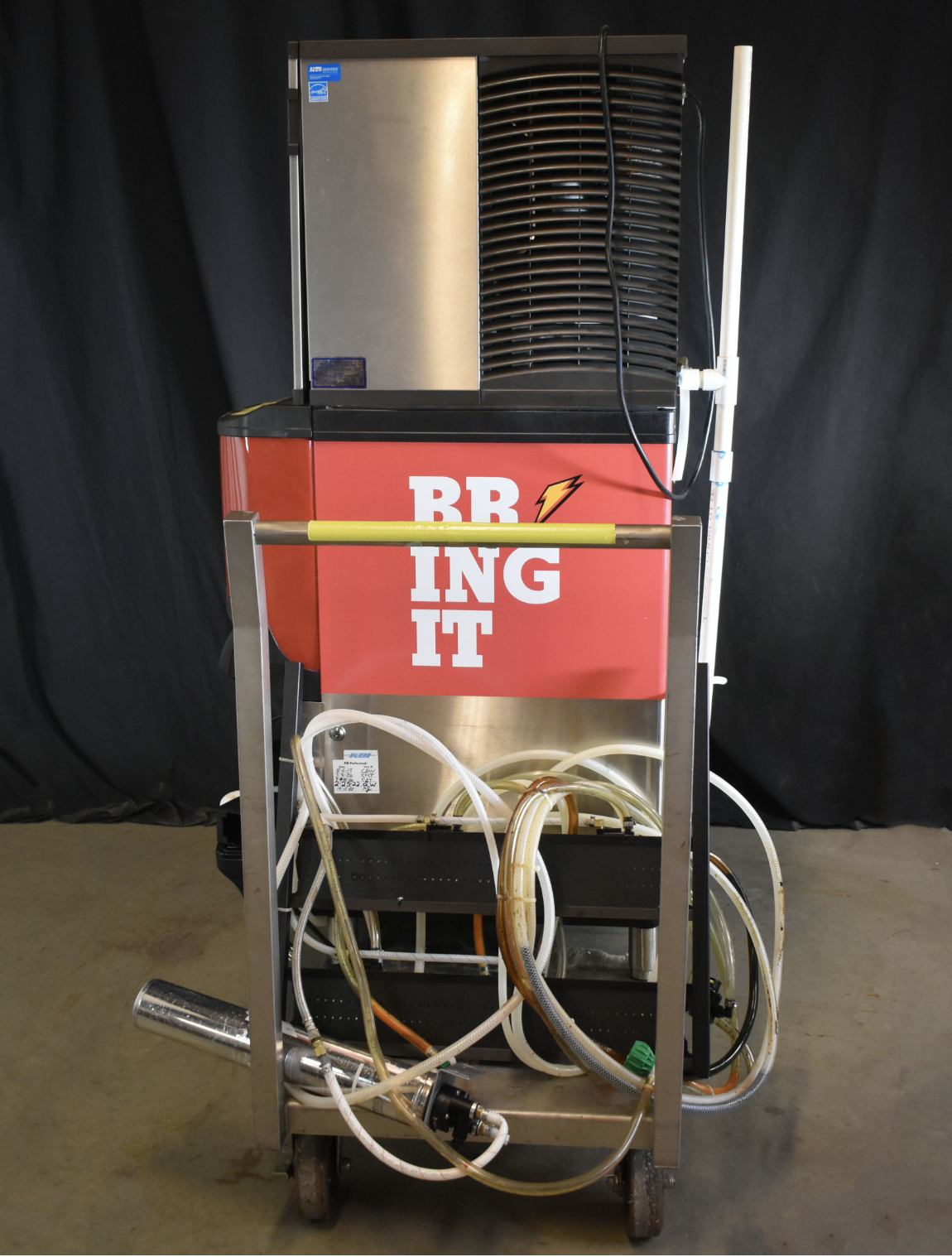 MANITOWOC® SV150 DISPENSER + INDIGO NXT HALFCUBE ICE MACHINE & EXTRAS WATCHVIDEO