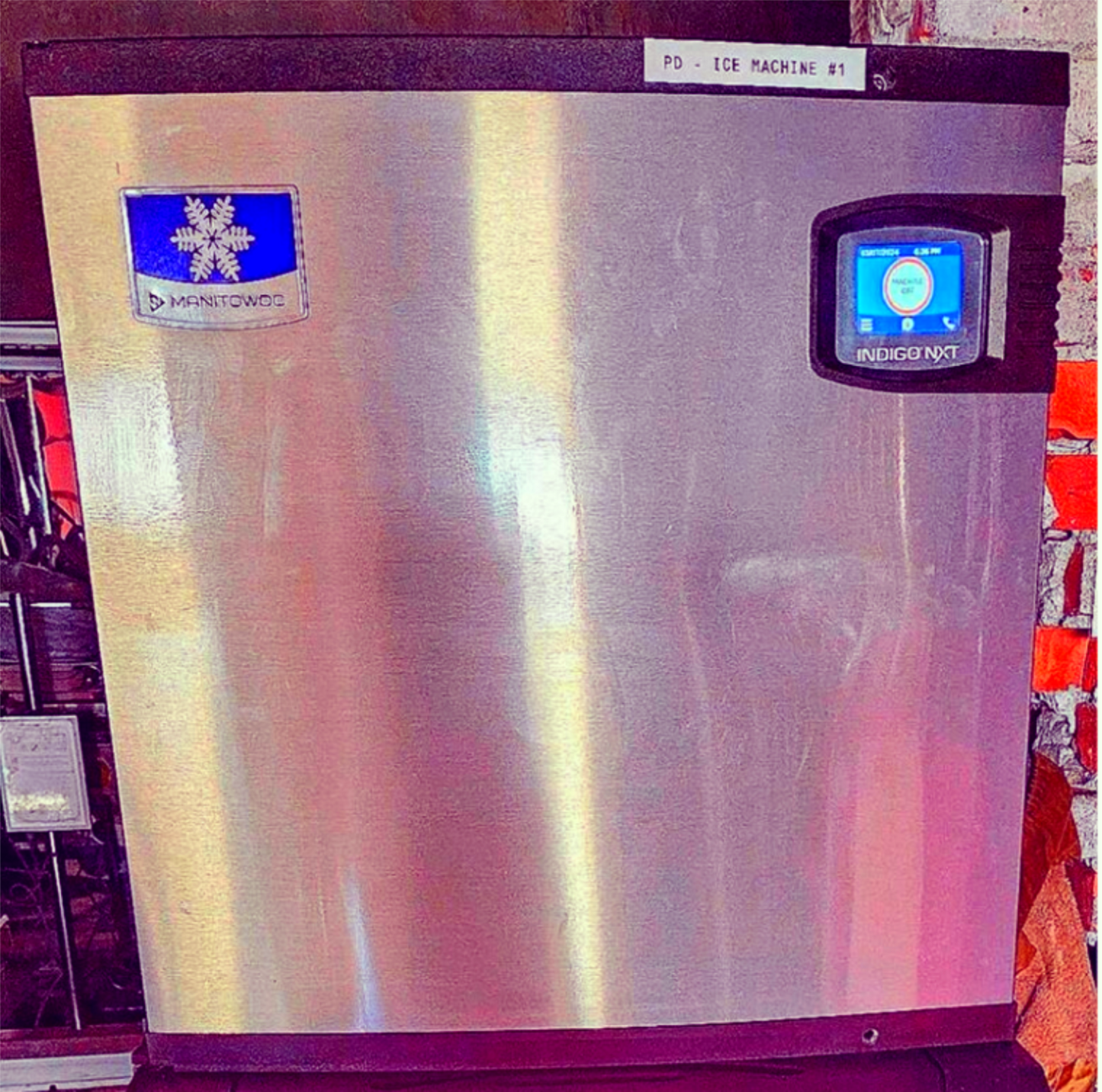 MANITOWOC® SV150 DISPENSER + INDIGO NXT HALFCUBE ICE MACHINE & EXTRAS WATCHVIDEO