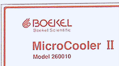 BOEKEL MICROCOOLER II MODEL 260010 COLD WELL 4°C to Ambient INCUBATOR FREE SHIP