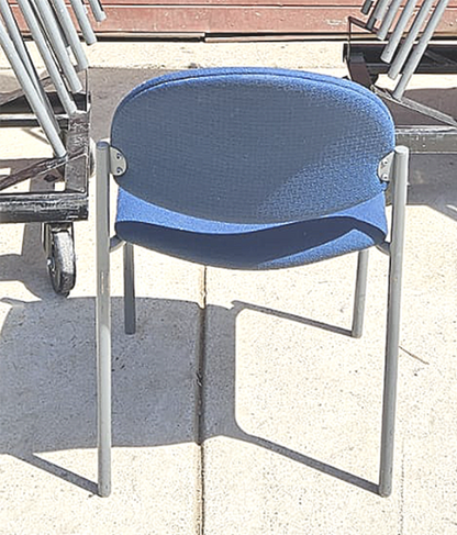 64 UNITS - FOUR RACKS of 16 VERSA KI STACKABLE CHAIRS RACK ON WHEELS FREE SHIP