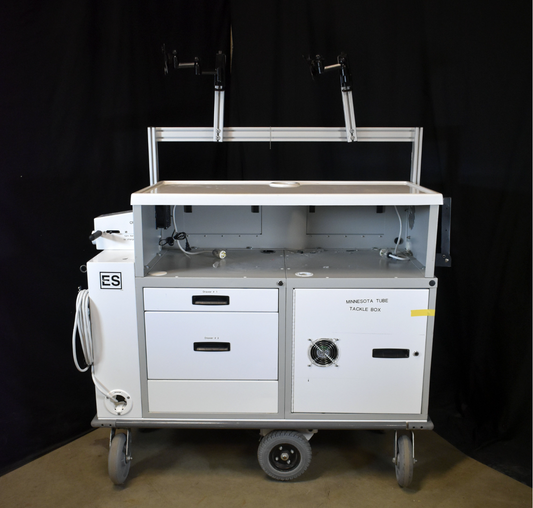 PHS WEST ERGO EXPRESS 3000 MOTORIZED STORAGE CART WATCH-VIDEO WARRANTY FREE-SHIP