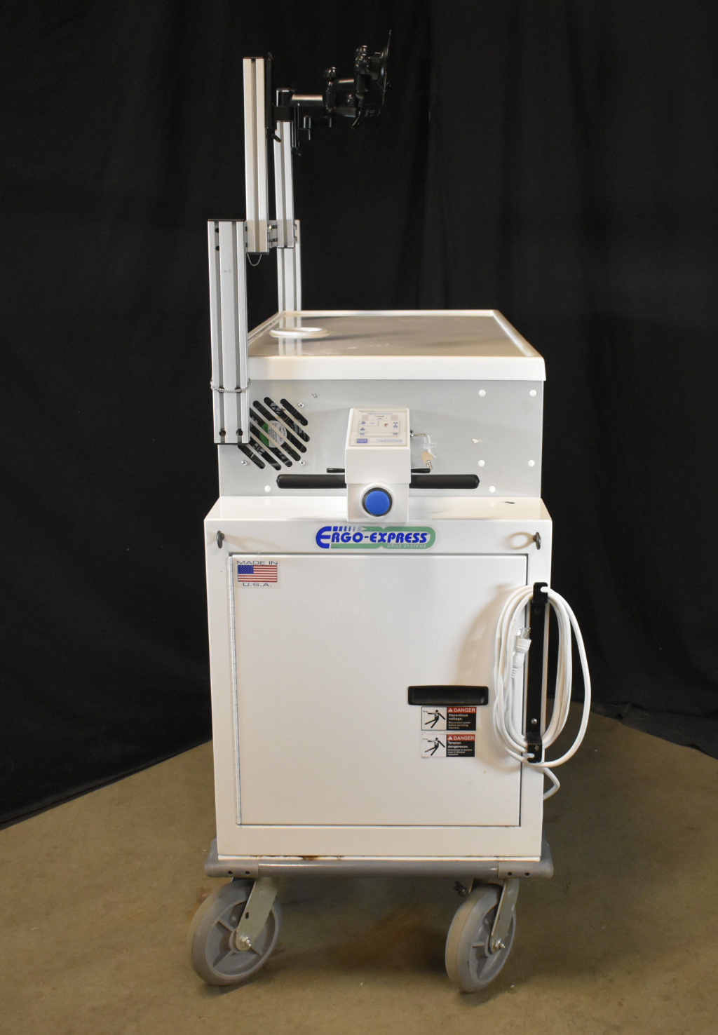 PHS WEST ERGO EXPRESS 3000 MOTORIZED STORAGE CART WATCH-VIDEO WARRANTY FREE-SHIP