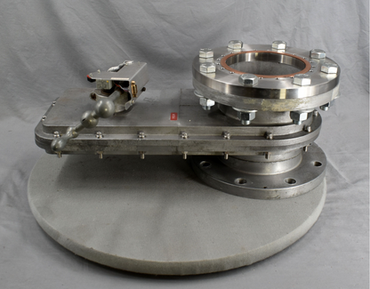 VACUUM RESEARCH CORP 3" MANUAL PNEUMATIC GATE VALVE FREE SHIP